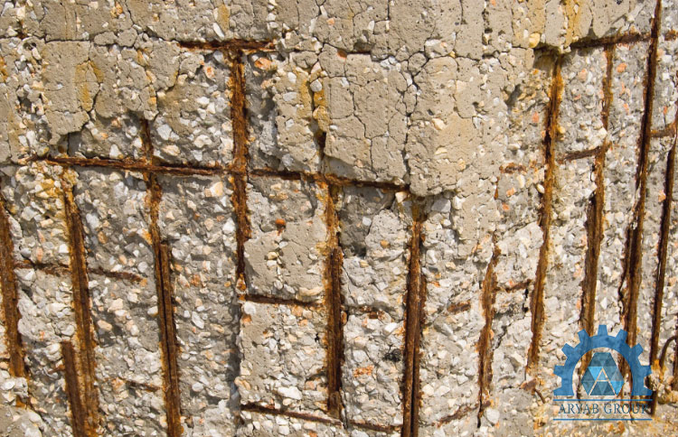 خوردگی بتن ارمه